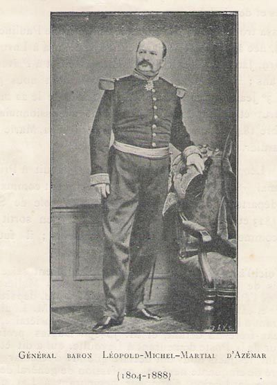 BARON GENERAL LEOPOLD MICHEL MARTIAL d’AZEMAR- 1804-1888 (18)