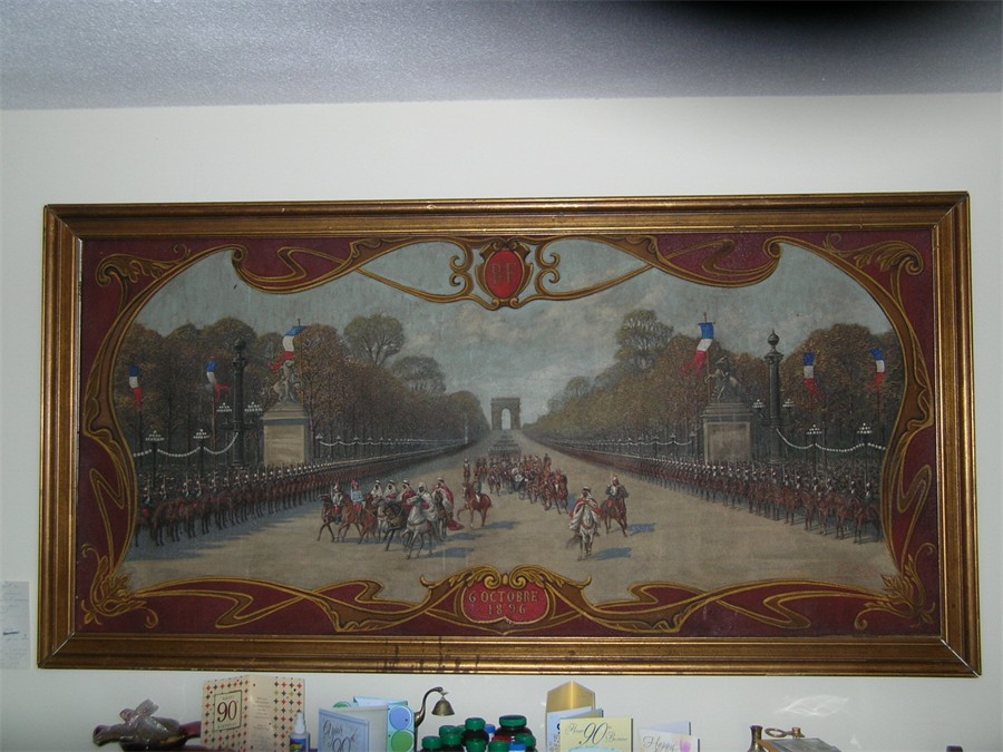 Napoleon's Triumph-1896 painting